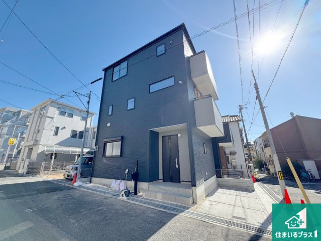 神戸市灘区神ノ木通　新築一戸建ての外観|安心の10年保証！外観を美しく保ち、雨水で汚れを落とします！気になることがありましたら、お気軽にお問い合わせください！