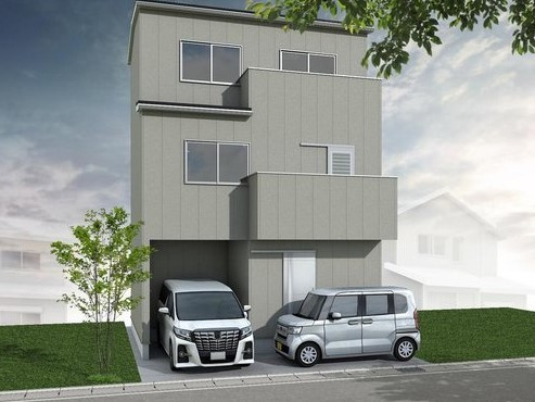 【外観パース】 | K41267-1号地待鳳