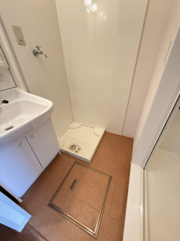 アリビオの洗面所|洗濯機置き場