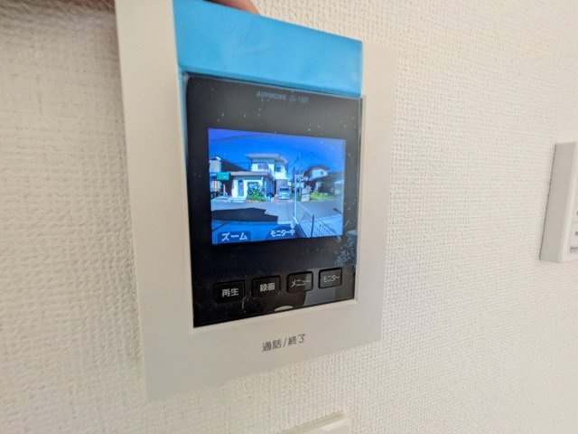 八王子市　川口町　新築一戸建て　１７期のセキュリティ|～TVモニター付インターホン　訪問者の確認に便利です～