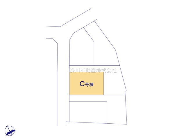 八王子市　川口町　新築一戸建て　１７期の区画図|～全6棟の新しいコミュニティーが誕生～