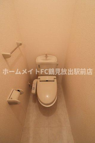 大阪市鶴見区今津中１丁目のハイツのトイレ