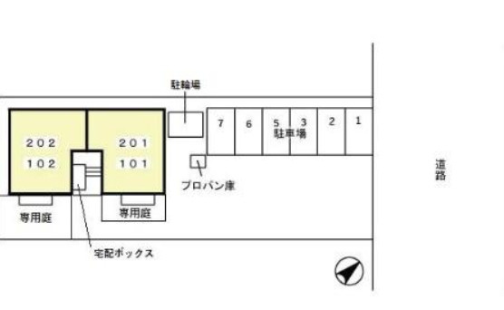 アヴァンセの区画図