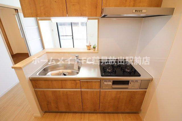 東大阪市森河内東２丁目のアパートのキッチン