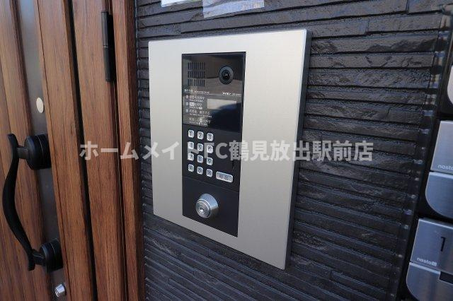 東大阪市森河内東２丁目のアパートのセキュリティ