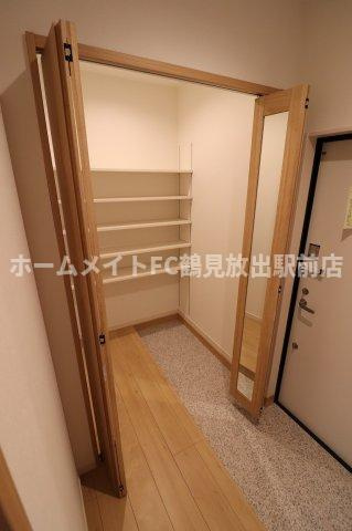 東大阪市森河内東２丁目のアパートの収納