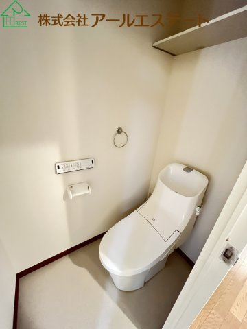 姫路北八代パークホームズ　　中古マンションのトイレ