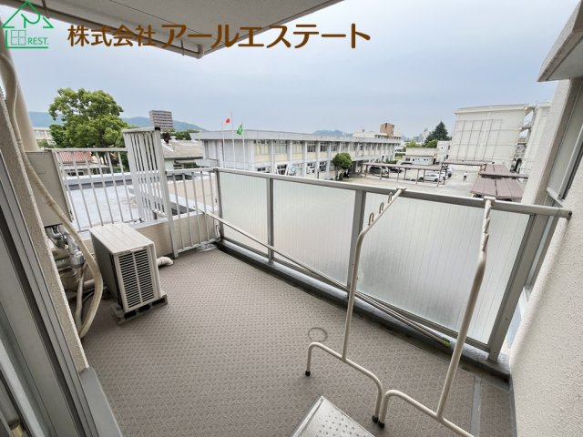姫路北八代パークホームズ　　中古マンションのバルコニー