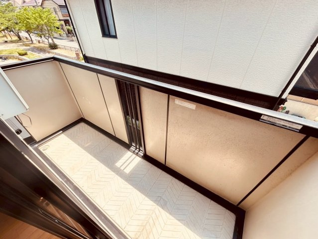 グランディールNKTのバルコニー