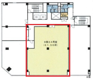 【間取り】 | 大和地所南森町ビル | 大和地所南森町ビル　間取り図