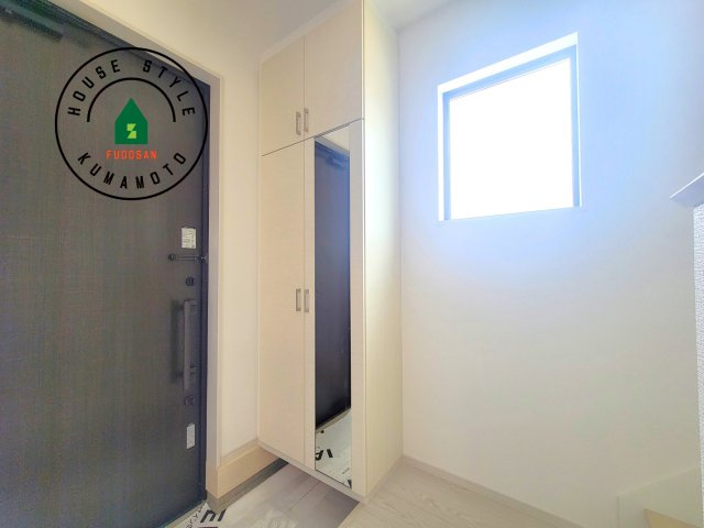 熊本市東区尾ノ上3丁目第1-2棟（1号棟）　の防犯設備|二重ロックでしっかり防犯対策ができます。