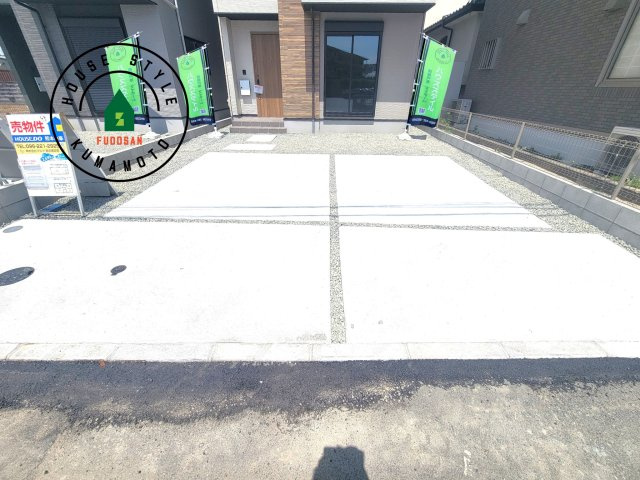 熊本市東区尾ノ上3丁目第1-2棟（2号棟）　の駐車場|駐車場になります。