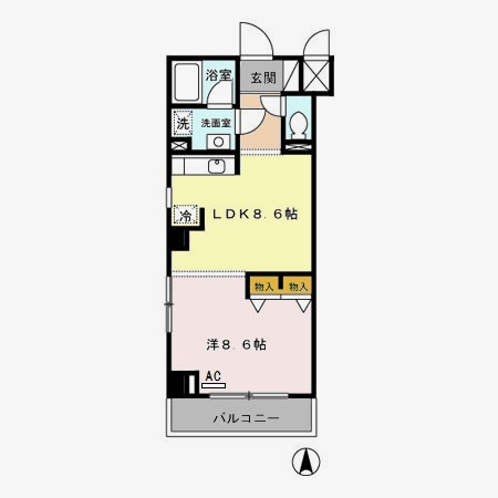 シャンティオンの間取り