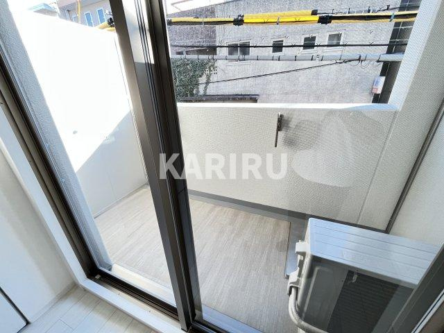 エスリードレジデンス都島デュオのバルコニー