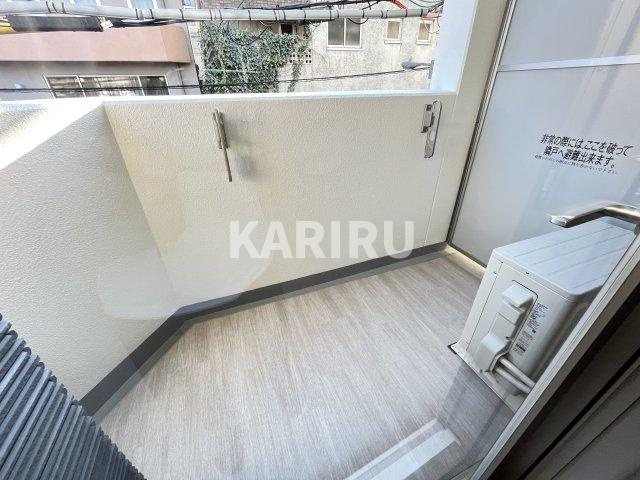 エスリードレジデンス都島デュオのバルコニー