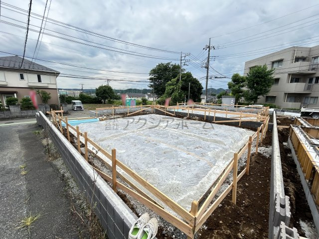 飯能市中山・全2棟　新築一戸建　1号棟　の外観|2025年6月26日撮影　現地写真