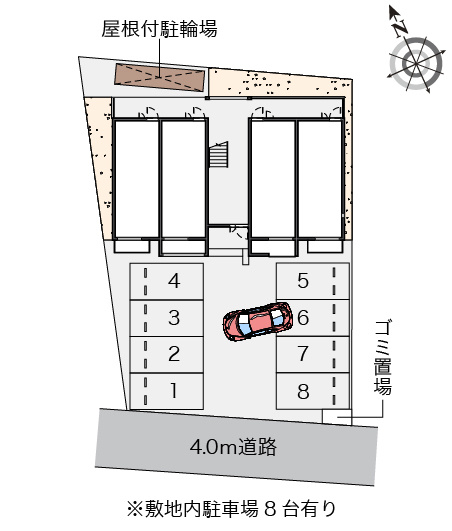 ミランダGRANDEURⅡの駐車場|画像4