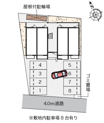【駐車場】 | ミランダGRANDEURⅡ | 画像4