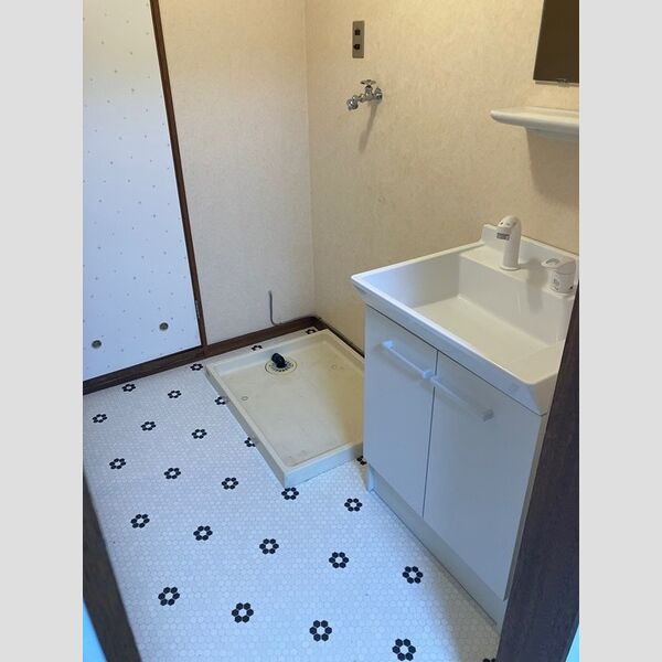 宝寿マンションの洗面所