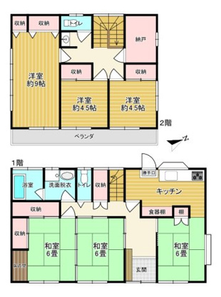 【間取り】 | 熱海市下多賀　戸建
