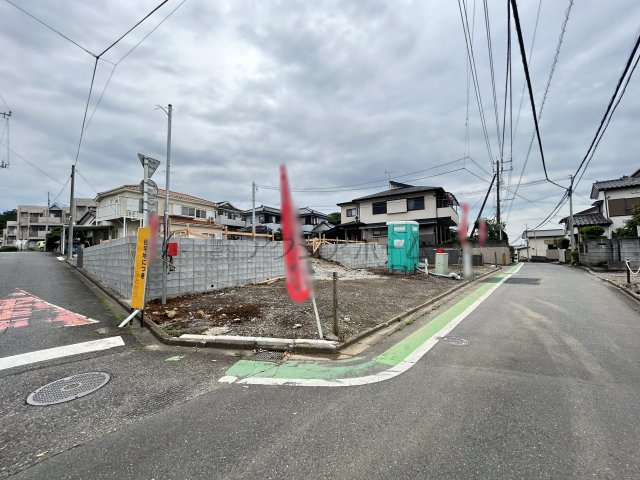 飯能市中山・全2棟　新築一戸建　2号棟　の前面道路含む現地写真|2025年6月26日撮影　現地写真
