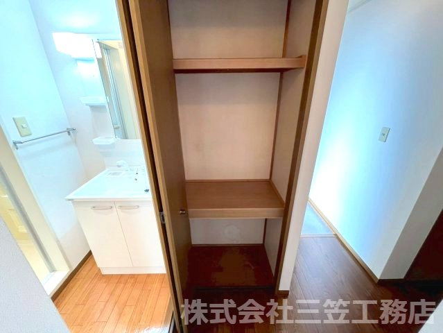寝屋川市堀溝３丁目のアパートの収納