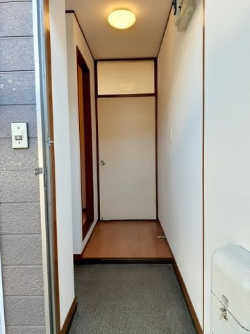ゆったりとした玄関です