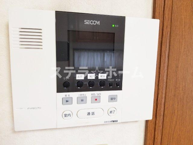 鶴見区横堤4中古戸建の防犯設備|モニター付きです