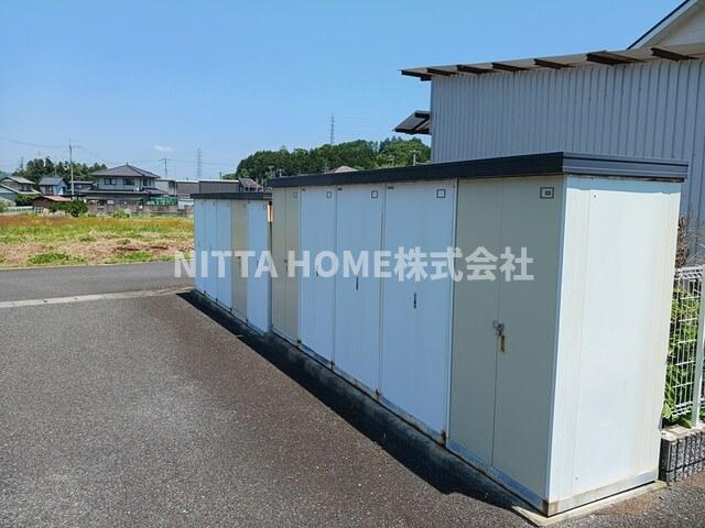 ミップルハウスＢのその他共用部分|外部トランクは無料で使用OK◎