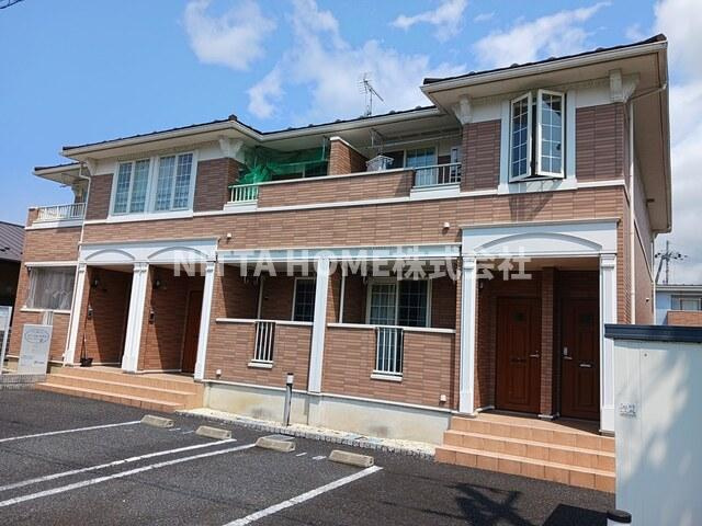 ミップルハウスＢの外観|駅から徒歩圏内◎電気キーを使用したアパートです＊