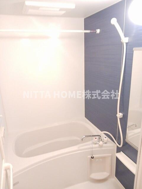 ミップルハウスＢの浴室|追炊き＆浴室乾燥付きで毎日のお風呂も快適です◎