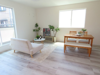 【居間・リビング】 | 坂戸市関間未入居戸建