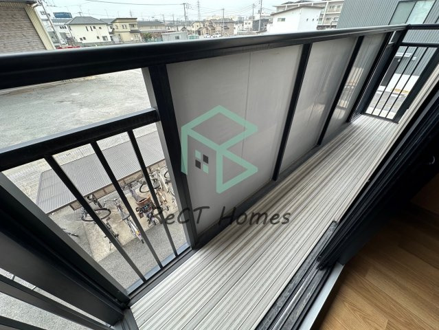 ウィンディア玉手のバルコニー