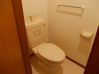 【トイレ】 | セイント・サチ | 落ち着いた色調のトイレです