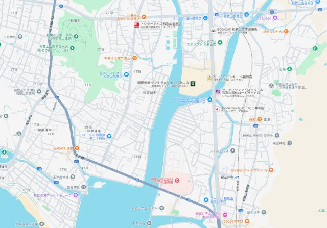 和歌山市和歌川町　第1期　新築一戸建ての地図