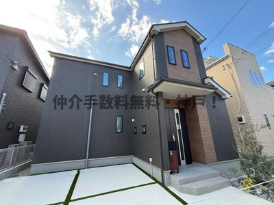 【外観】 | 神戸市垂水区泉が丘1丁目　新築戸建　仲介手数料無料！ | 建物外観を気になさる方へ、見た目の良い物件です