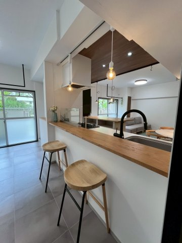 和泉市鶴山台3丁フルリノベーション済みマンションのキッチン