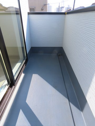 坂戸市千代田新築戸建のバルコニー