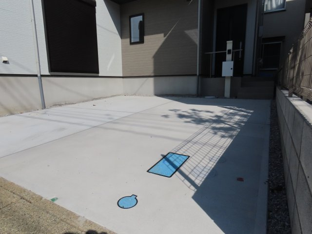 坂戸市千代田新築戸建の駐車場