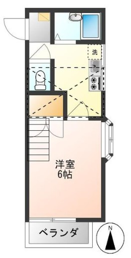 コーポカンノの間取り