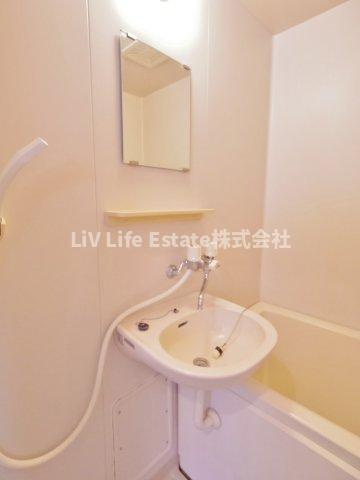 コーポカンノの洗面所