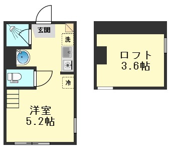 メゾン フルール 小岩駅前の間取り