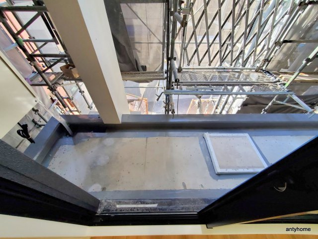 iCube森ノ宮 仲介手数料無料のバルコニー