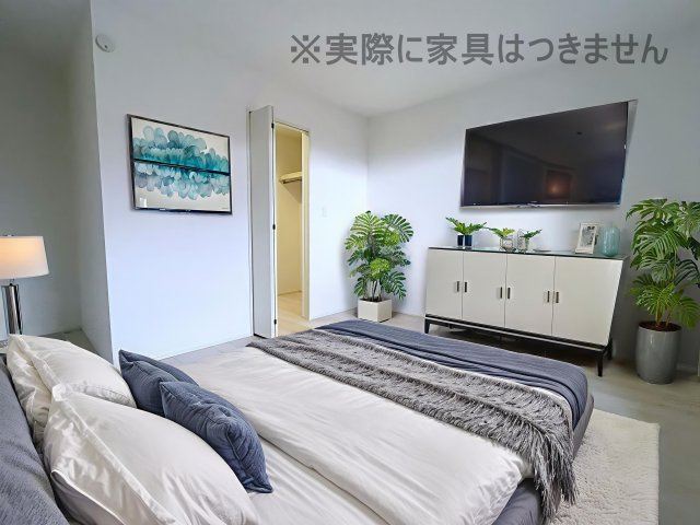 新築戸建・建売　町庭坂字一本杉　GRAFARE　全4棟のその他|画像はバーチャルホームステージングの加工による演出で、実際の家具は付きません。