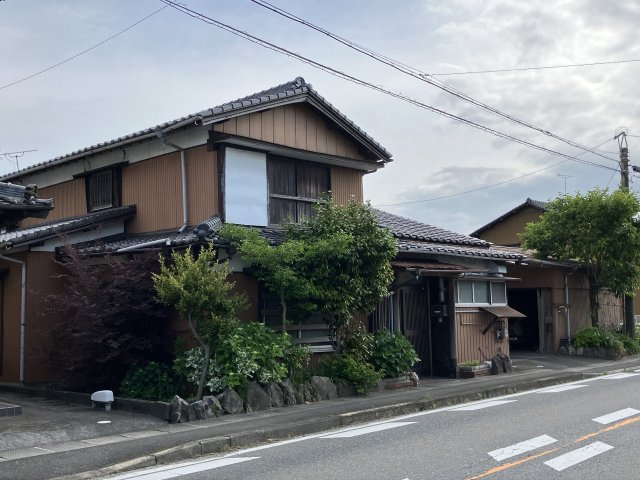 三井郡大刀洗町上高橋　古屋付土地の外観
