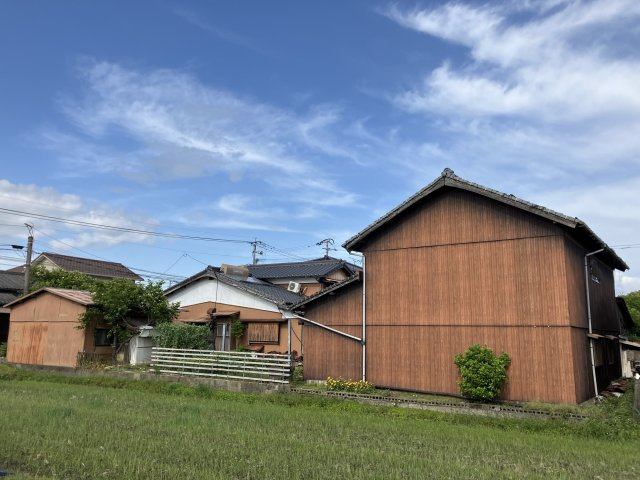 三井郡大刀洗町上高橋　古屋付土地の外観