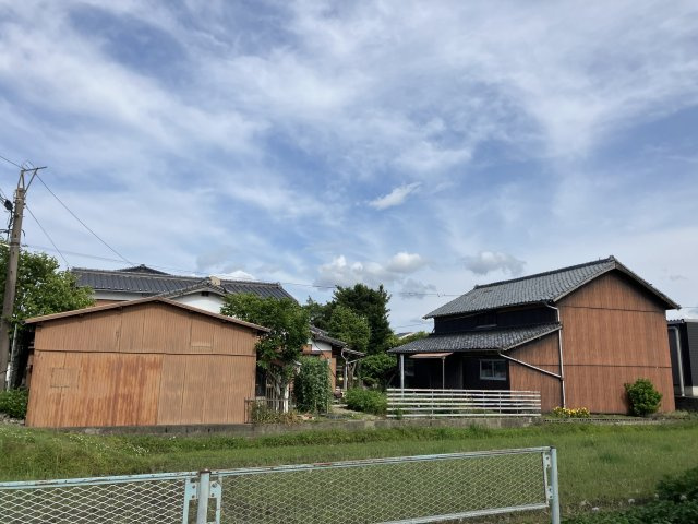 三井郡大刀洗町上高橋　古屋付土地の外観