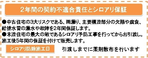 中古戸建　嵐山町大字川島1568-18（リフォーム住宅）の構造・工法・仕様