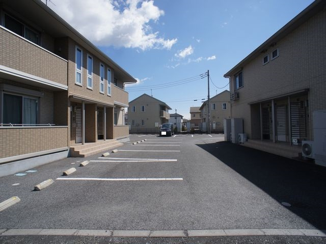 【駐車場】 | プライムコートB | 駐車場2台可能です♪
