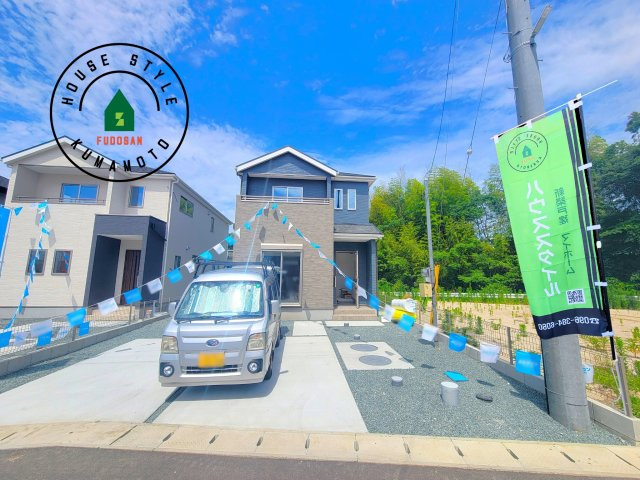 菊池郡大津町大字室第12-2棟（11号棟）　の外観|デザイン性のある外観です。